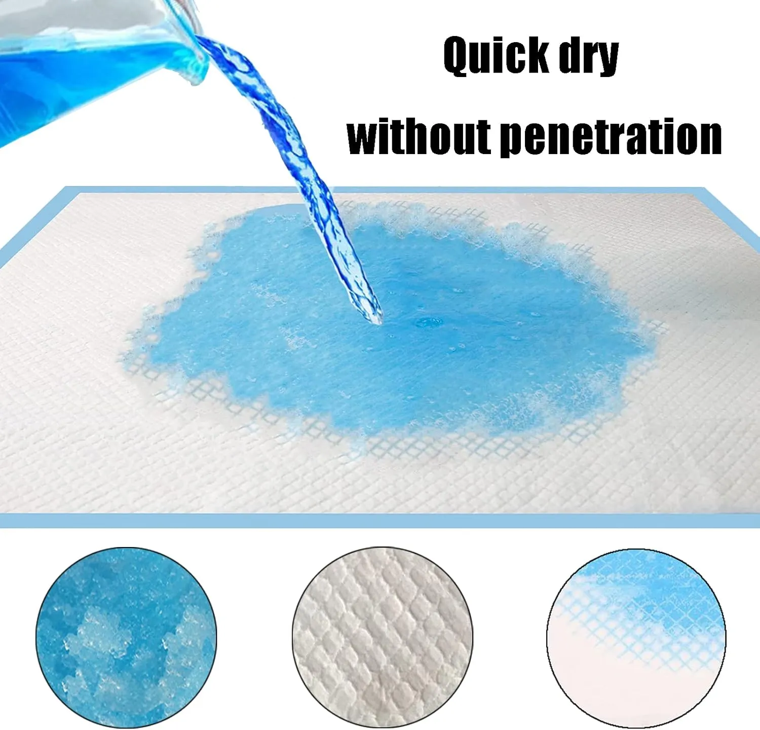 30 Count Dog Pee Pads Extra Large,36"x36"Pee Pads for Dogs Absorbent & Leak-Proof,Disposable Pet Training and Puppy Pads for Cats Dogs Rabbit