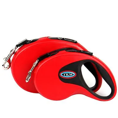5m red 5m 3m retractable traction rope for dogs, automatic traction rope for pets AZ20975