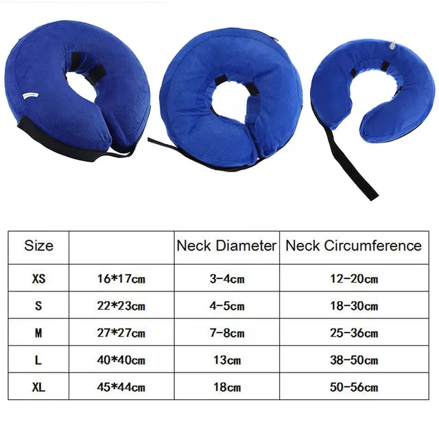 Anti-bite PVC Injury Recovery Neck Collar for Dogs