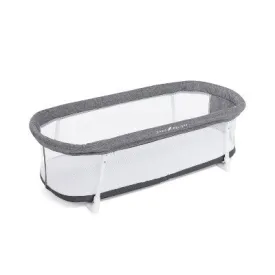 Baby Delight Snuggle Nest Portable Infant Bassinet - Charcoal Tweed