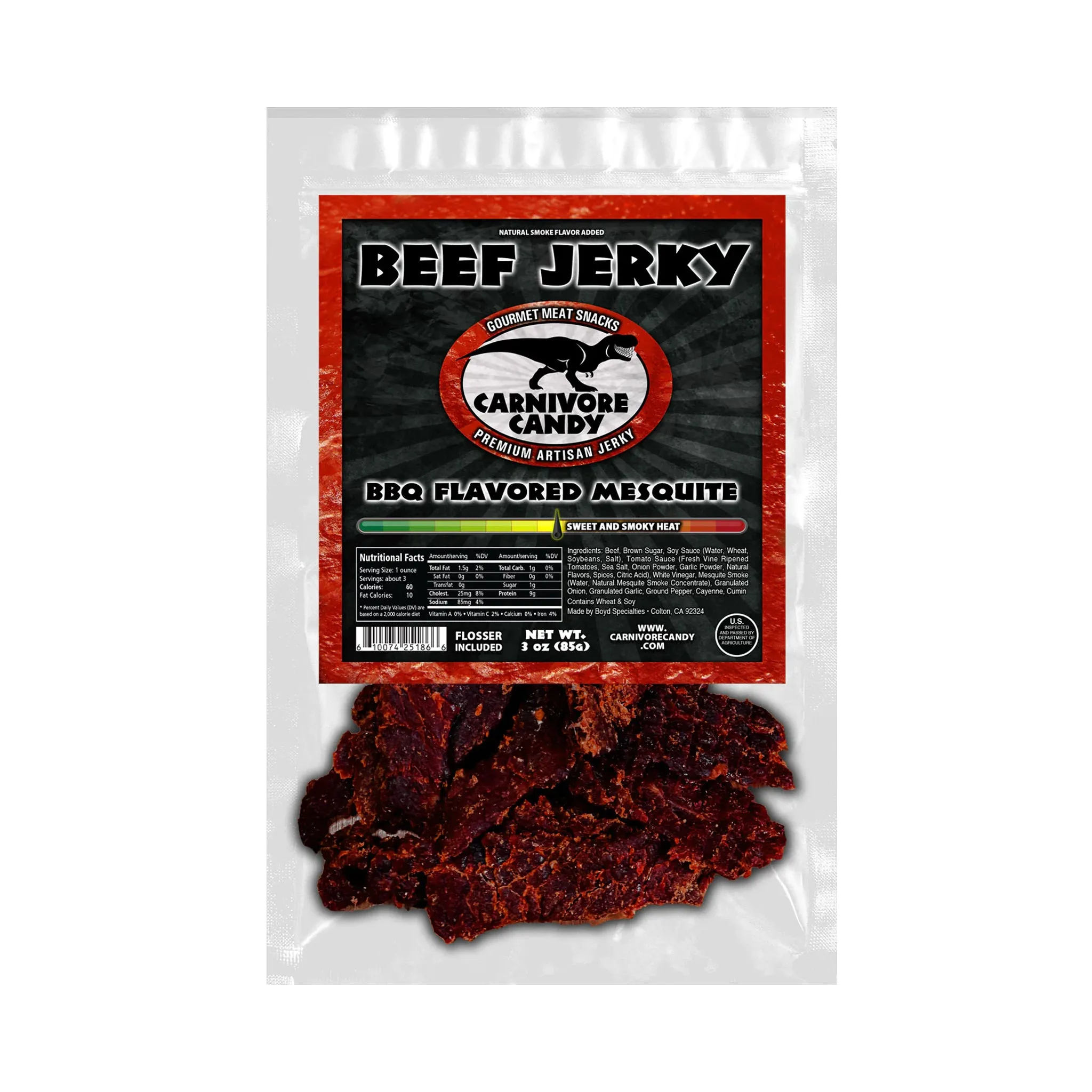Barbecue Mesquite Beef Jerky
