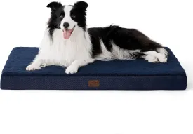 Bedsure Dog Bed Large Sized Dog - Orthopedic Waterproof Pet Beds with Removable Washable Cover, Egg Crate Foam Puppy Mat, Suitable for Pet Up to 65 lbs