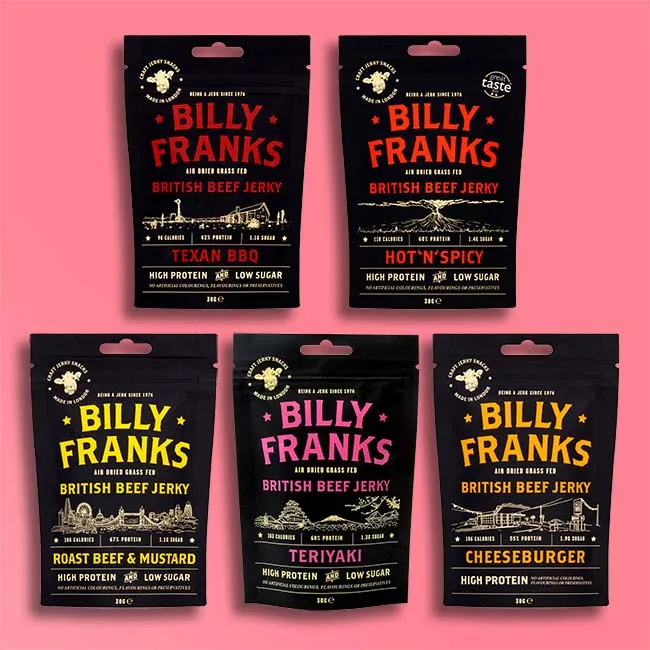 Billy Franks - Beef Jerky Taster Bundle