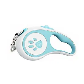 blue Automatic telescopic traction leash for pet dogs,Nylon Dog Traction Rope AZ19927