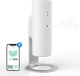 Bluetooth Scent Air Machine for Home, 130ml/1000 Sq. Ft Smart Aromatherapy Waterless Diffuser for Essential Oils, Desktop Aroma Diffuser for Business, Office, Spa, Living Room