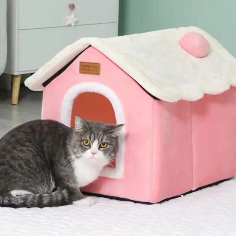 Cat Nest Removable Washable House