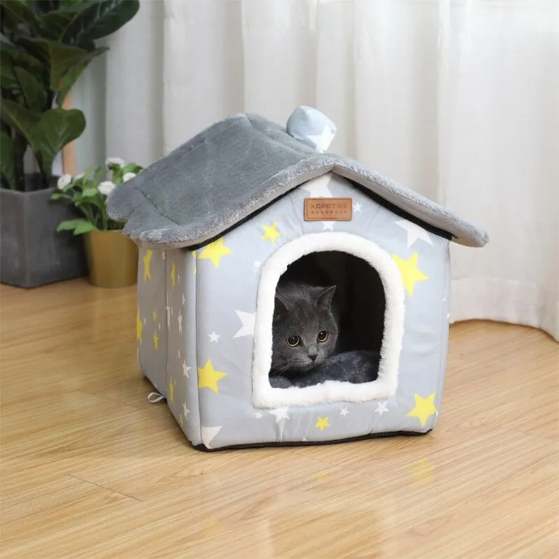 Cat Nest Removable Washable House