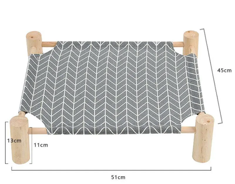 Four seasons universal canvas removable and washable pet hammock