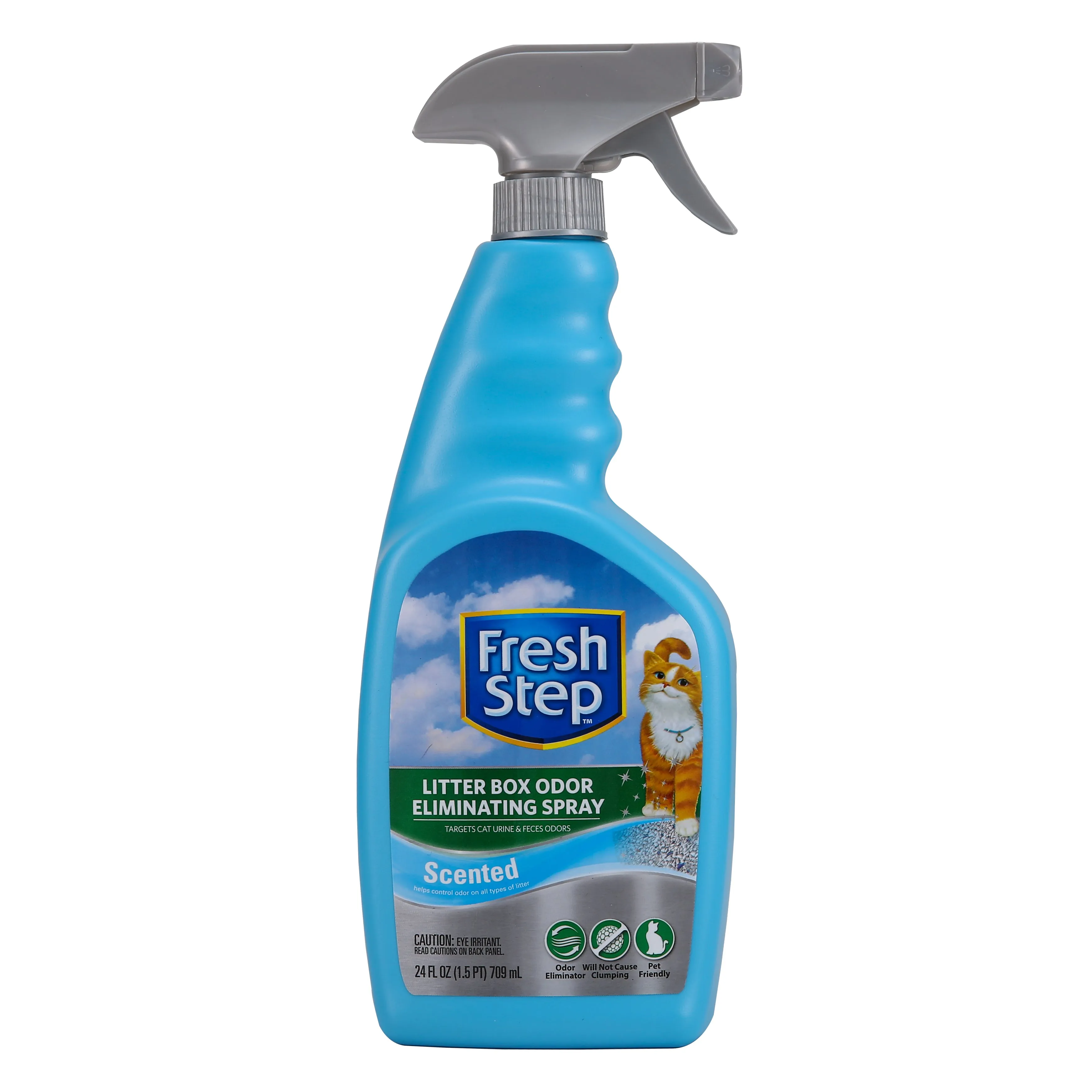 Fresh Step Litter Box Odor Eliminating Spray, 24 oz