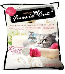 Fussie Cat Enchanted Rose Scented Litter (Buy 3 Bundle Pack)