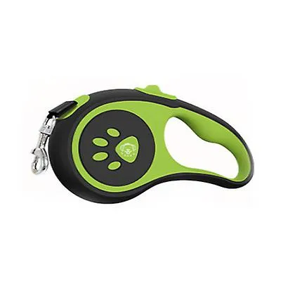 green Automatic telescopic traction leash for pet dogs,Nylon Dog Traction Rope AZ19928
