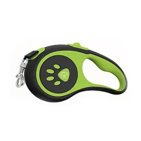 green Automatic telescopic traction leash for pet dogs,Nylon Dog Traction Rope AZ19928
