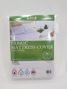 HOME AESTHETICS King Mattress Cover with Zipper - HA-1506K