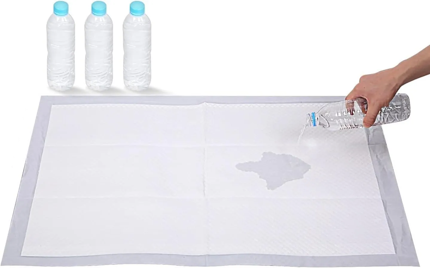 MEEXPAWS Large Pee Pads for Dogs Puppies | Suitable for 3423 in Artificial Grass Dog Litter Box | Disposable Dog Training Pads | 70 Count | Ultra Absorbent | Instant Absorption | Leak Proof