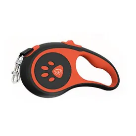 orange Automatic telescopic traction leash for pet dogs,Nylon Dog Traction Rope AZ19929