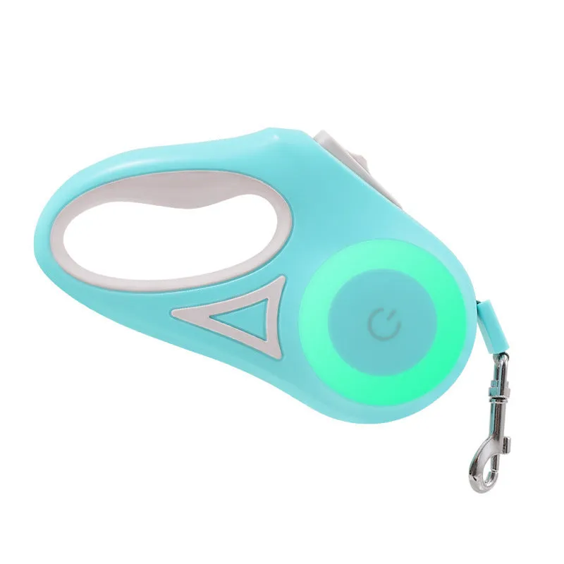 Retractable Dog Leash W Spotlight