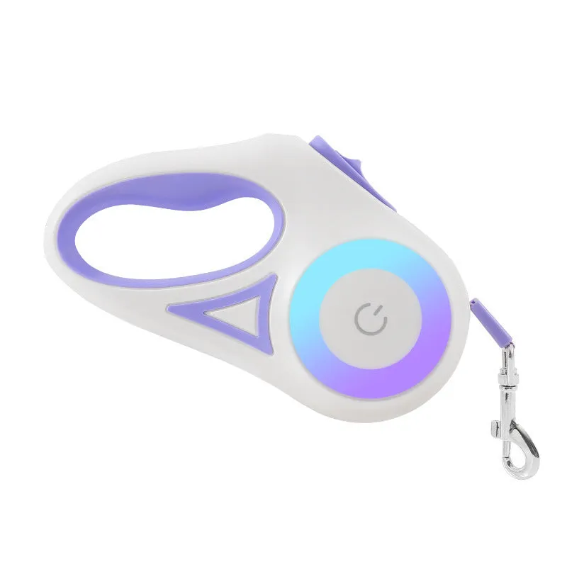 Retractable Dog Leash W Spotlight