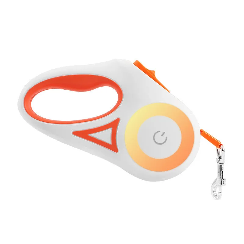 Retractable Dog Leash W Spotlight