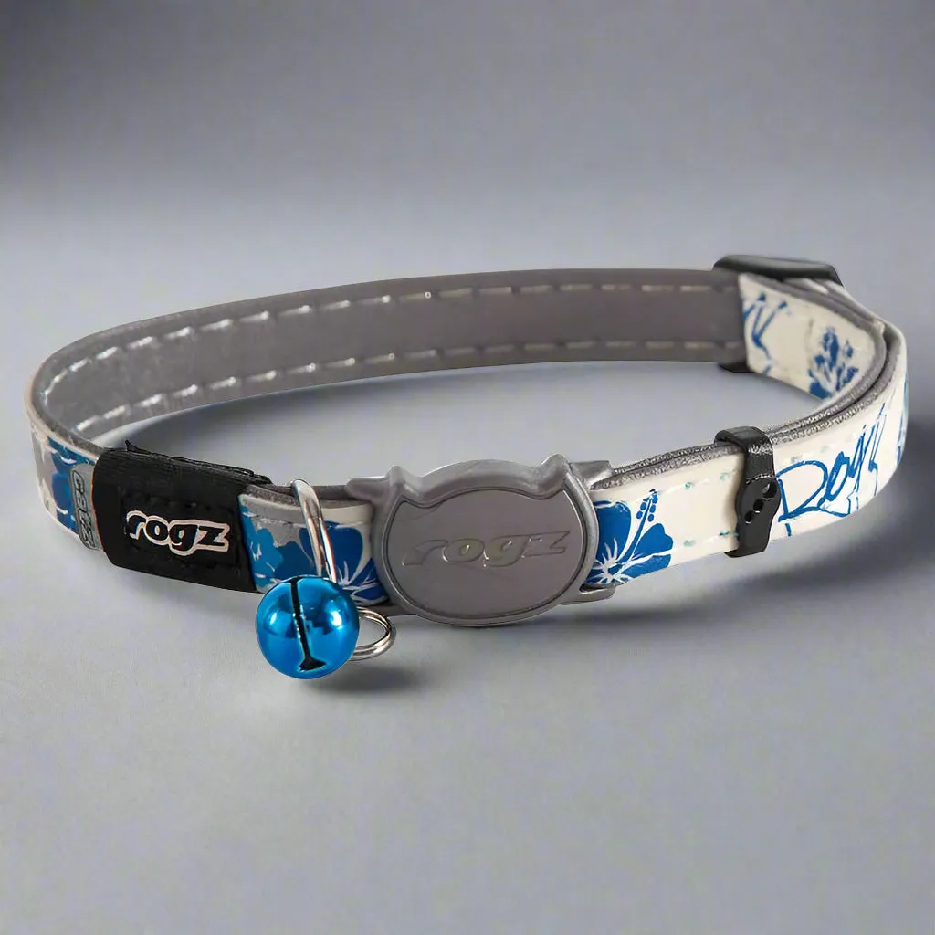 Rogz Blue Glow Cat Collar