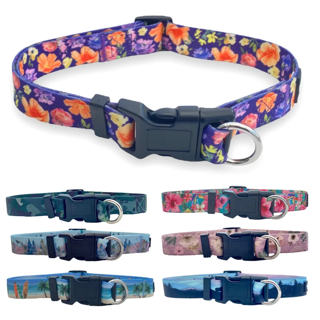 Safe Cinch Collar - Poppies