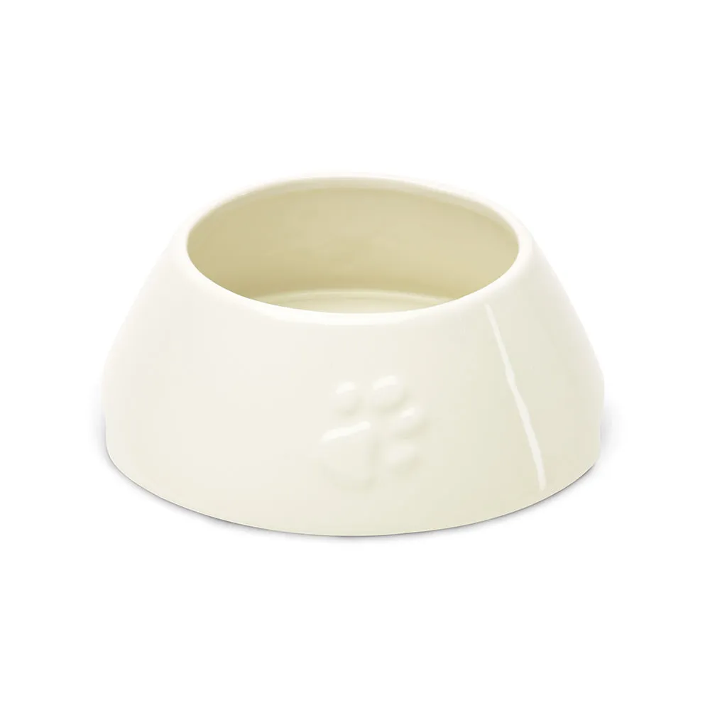 Scruffs - Icon Non Tip Pet Bowl Cream (21cm)