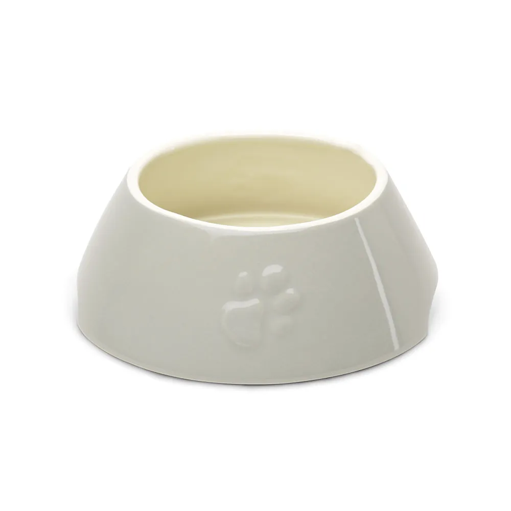 Scruffs - Icon Non Tip Pet Bowl Light Grey (21cm)