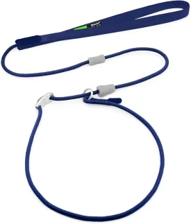 Slip Leads for Dogs,Top Speed Training Dog Leash,2-in-1 Slip Collar Dog Training Lead & Collar,4ft Thin Slip Lead,Small Medium or Large Dogs(Blue1.2M Long)