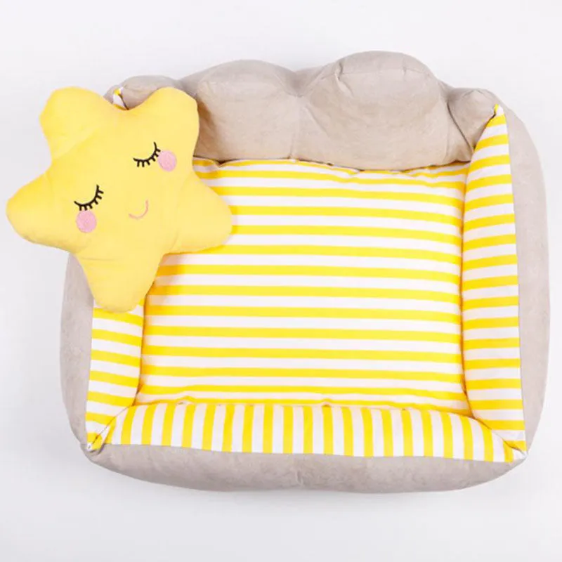 Small and medium cloud removable and washable pet nest