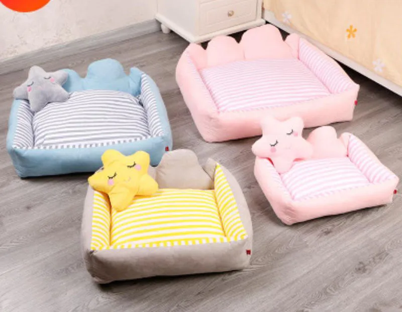 Small and medium cloud removable and washable pet nest