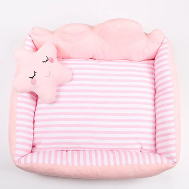 Small and medium cloud removable and washable pet nest