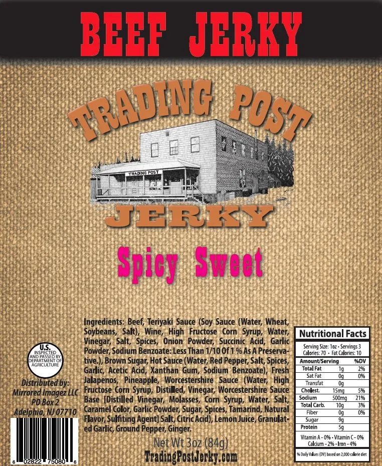 Spicy Sweet Brisket Beef Jerky