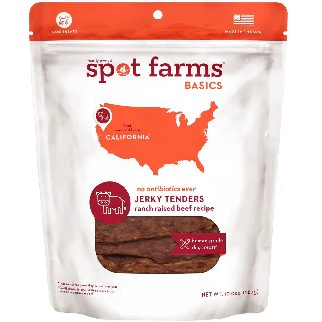 Spot Farms Basic Beef Jerky Tenders Dog Treats