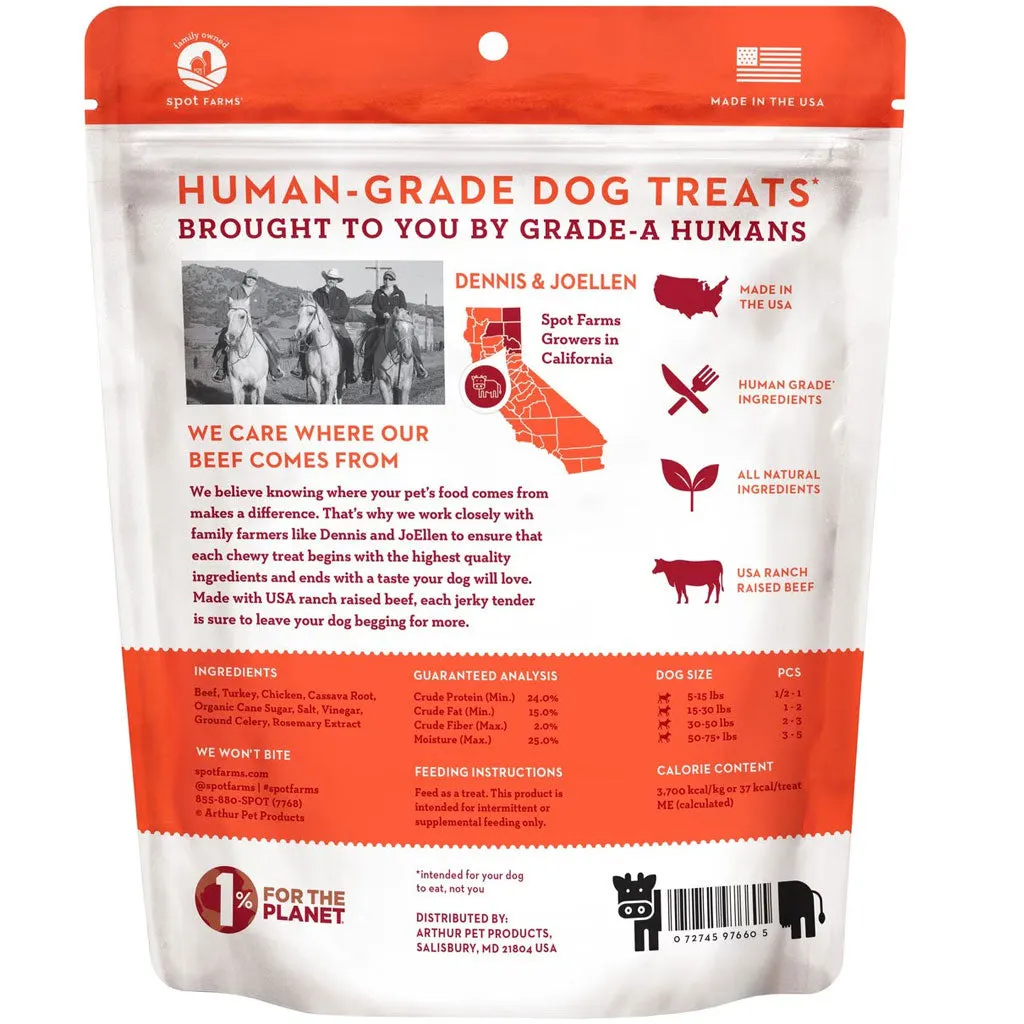 Spot Farms Basic Beef Jerky Tenders Dog Treats