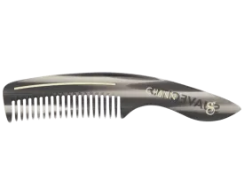 Suavecito Deluxe Black Handle Beard Comb