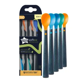 Tommee Tippee Softee Weaning Spoons x5