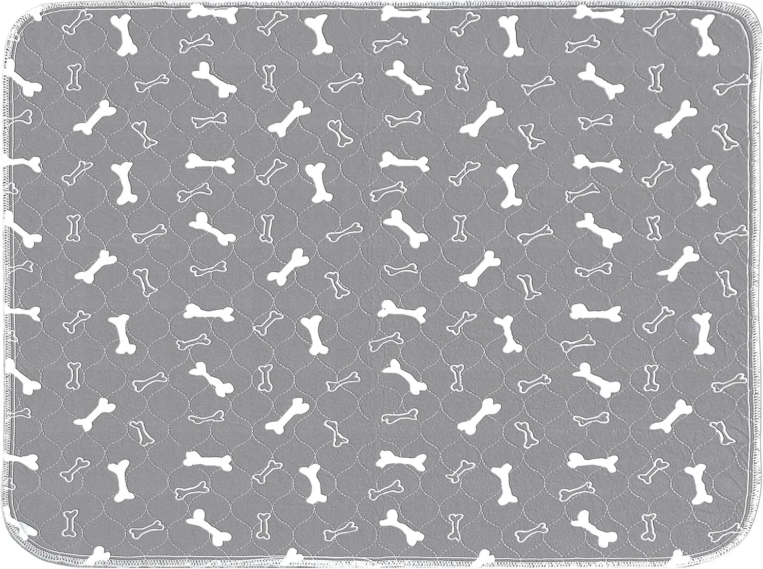 Washable Pee Pads for Dogs, 2Pcs Reusable Puppy Pads , Absorbent Dog Training Pads,100% Waterproof Non-Slip Whelping Pads Dog Playpen Indoor Dog Cage Pads Couch Cover,Pet Supplies 31x36