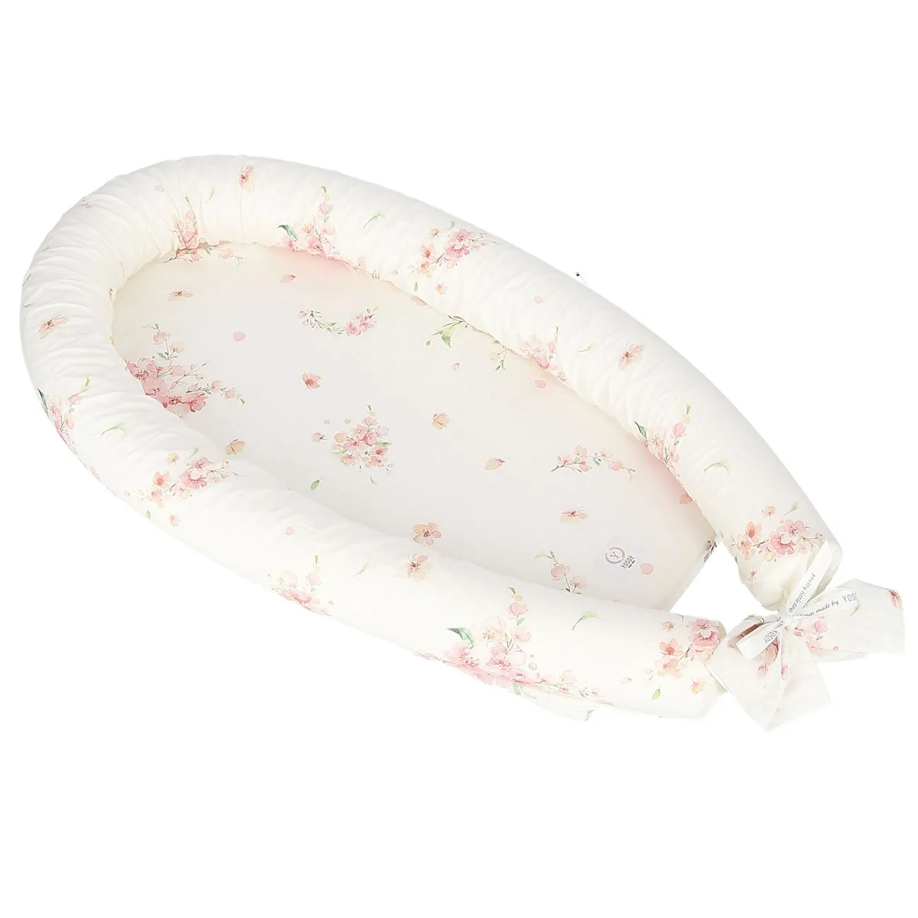 Yosoy Baby Sleeping Nest (Japanese Flowers)